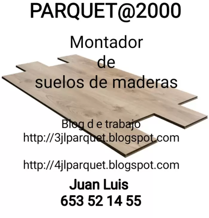 MONTAJE DE SUELOS DE MADERAS LAMINADOS